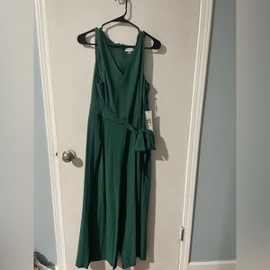 Green Calvin Klein Jumpsuit - New With Tags